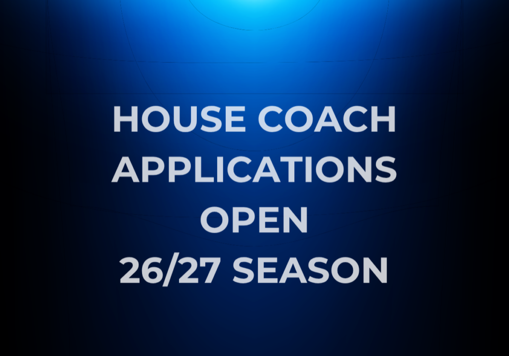 HOUSE COACH APPLICATIONS 2627